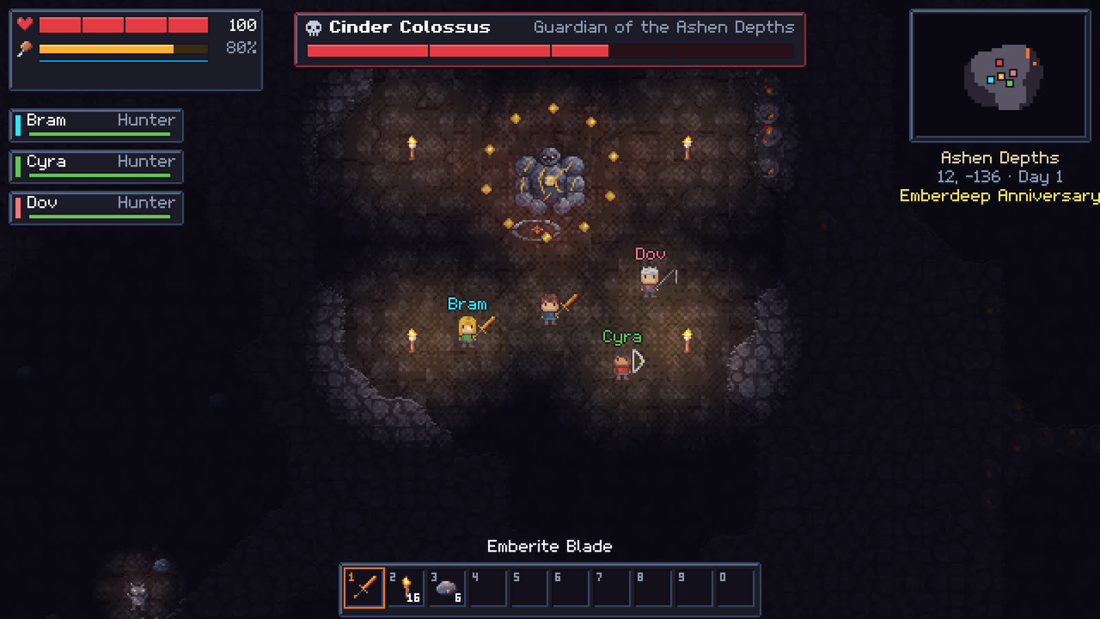 Emberdeep screenshot